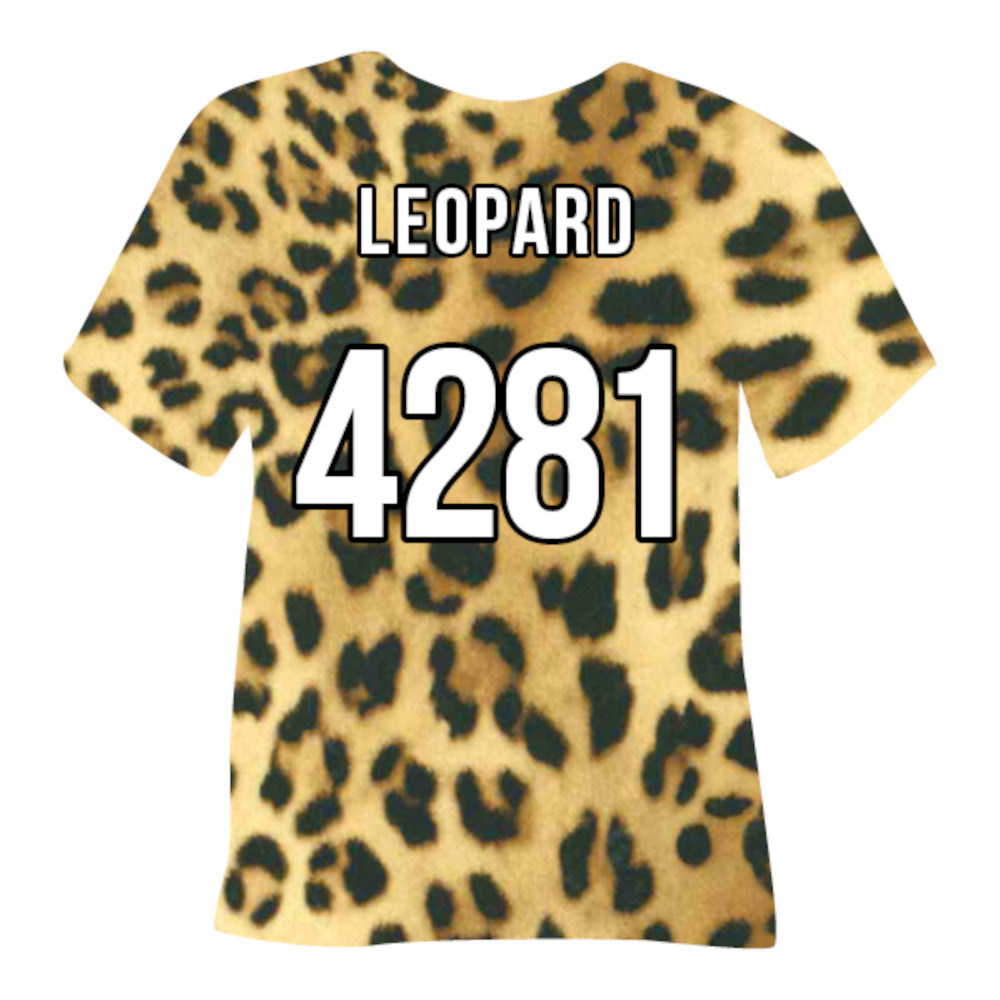 Preview: Poli-Flex Image Leopard Flexfolie